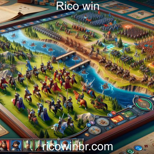 Explorando a Categoria de Jogos de Estratégia no Rico Win